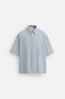 CHEMISE RELAXED FIT À CARREAUX