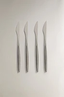 KNIFE WITH THIN HANDLE (PACK OF 4)