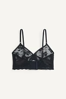 SATIN LACE BRALETTE X KATE MOSS