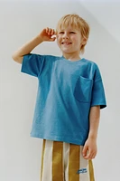 PLAIN POCKET T-SHIRT