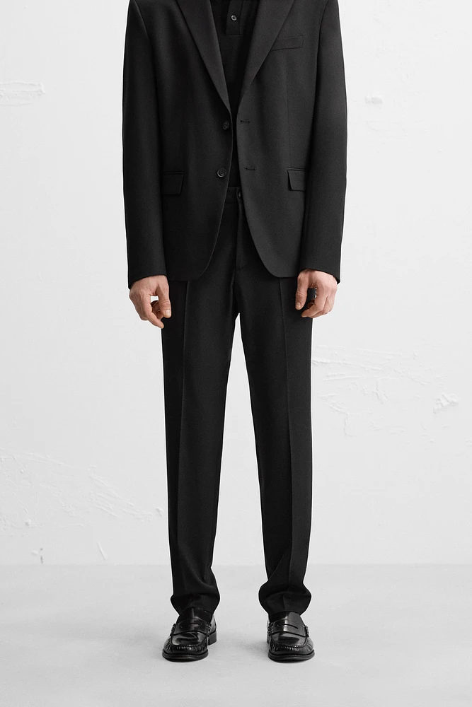 SLIM FIT SUIT PANTS