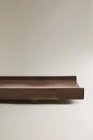 WOODEN BATH TRAY STAND