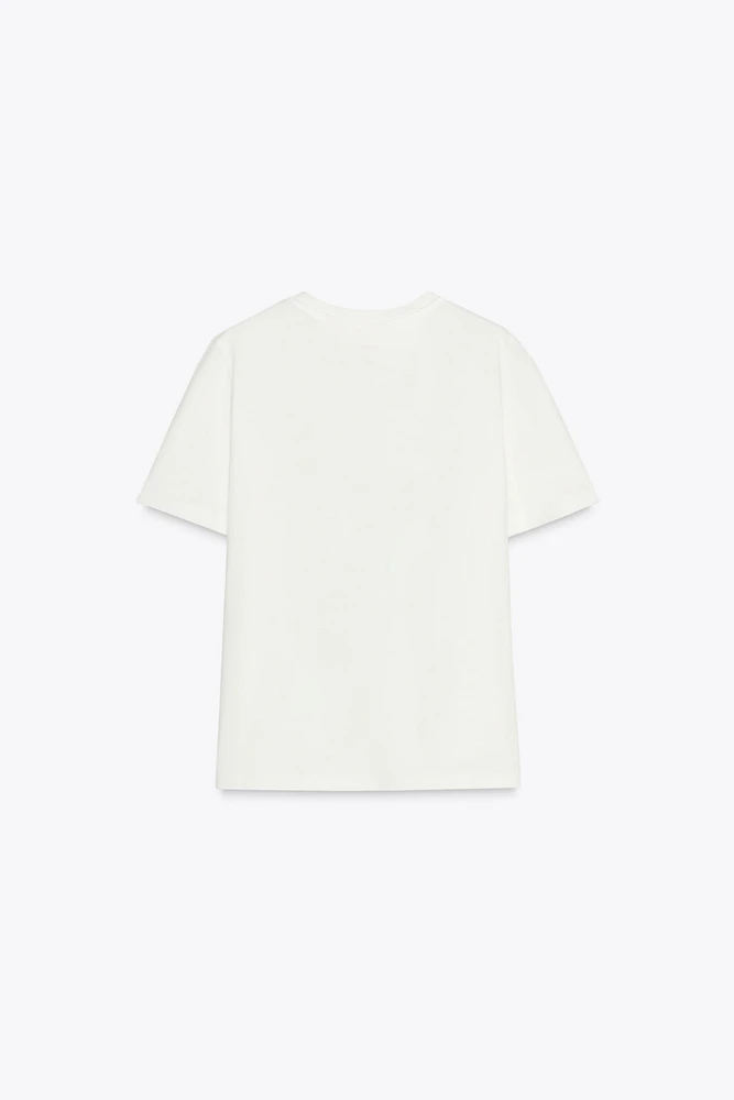 T-SHIRT À FERMOIR