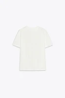 T-SHIRT À FERMOIR