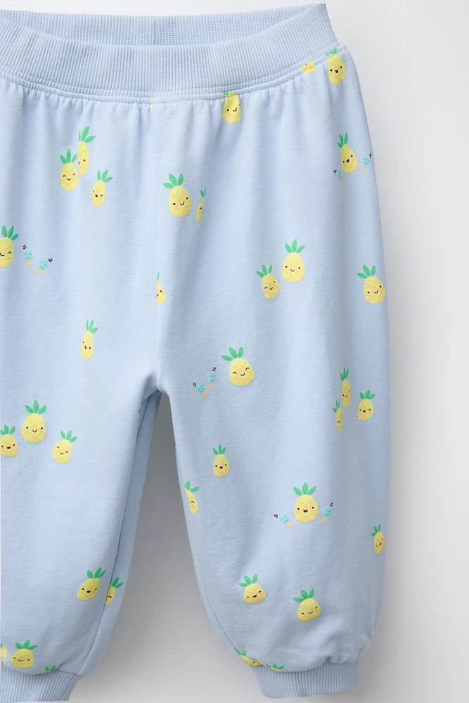 PRINTED SWEATSHIRT AND PANTS PACK