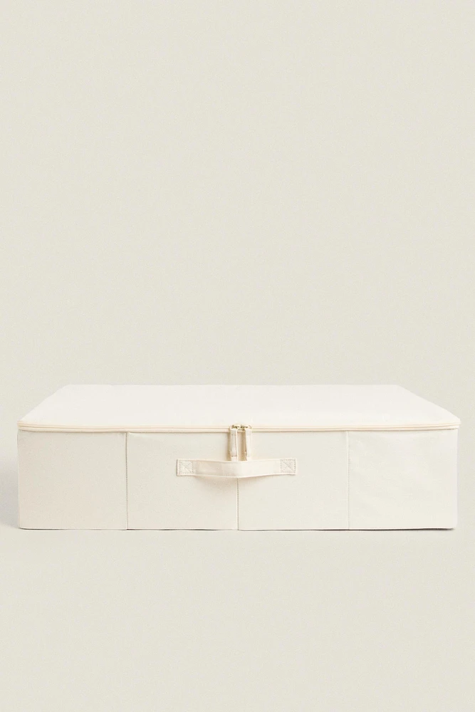 FOLDABLE STORAGE BOX WITH LID