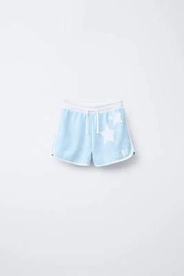 BERMUDA EN MOLLETON VARSITY
