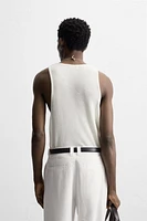 KNIT TANK TOP