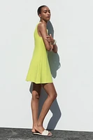 OPEN BACK KNIT DRESS