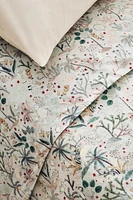 DRAP DE DESSUS ENFANT IMPRIMÉ MARIN