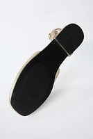 CHAUSSURES OUVERTES À L'ARRIÈRE