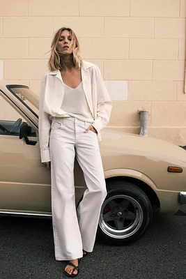 JEAN ZW COLLECTION WIDE LEG TAILLE BASSE