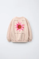 SWEAT À IMPRIMÉ SOLEIL