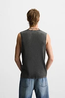 RIBBED KNIT TANK
