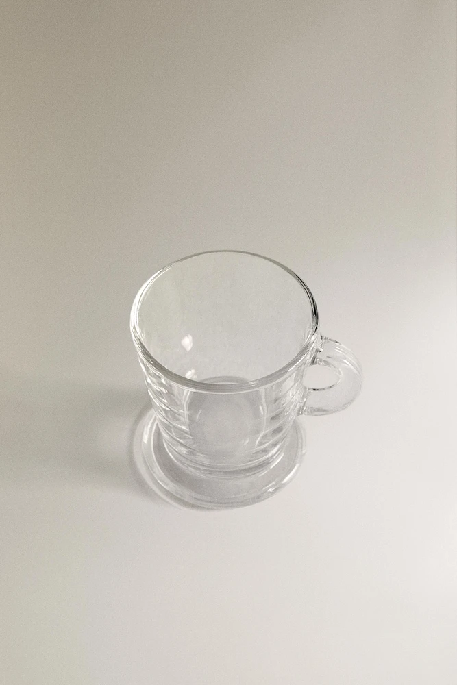 TASSE EXPRESSO VERRE TRANSPARENT