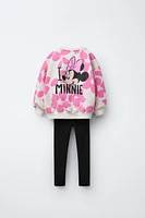 MINNIE MOUSE © DISNEY SWEATSHIRT AND LEGGINGS MATCHING SET