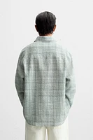TEXTURED JACQUARD SHIRT