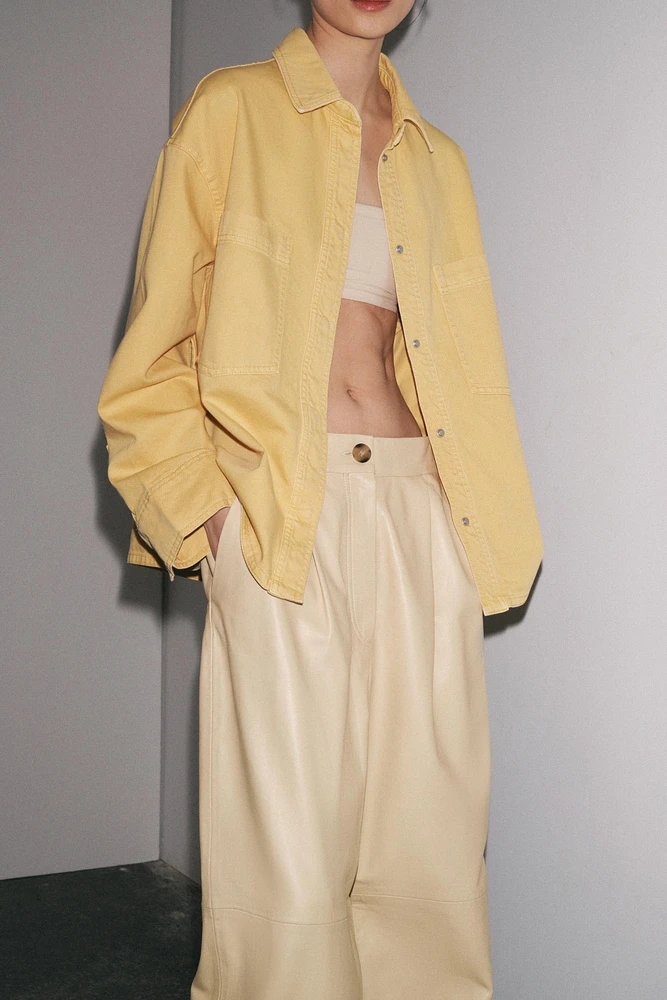 ZW COLLECTION POCKET OVERSHIRT