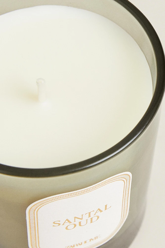 (200 G) SANTAL OUD SCENTED CANDLE