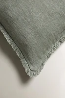 HOUSSE DE COUSSIN FRANGES