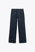 PANTALON BOOTCUT NERVURE