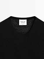 Silk blend knit T-shirt - Limited Edition
