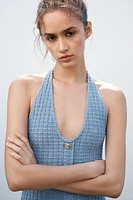 HALTER STRETCH DRESS