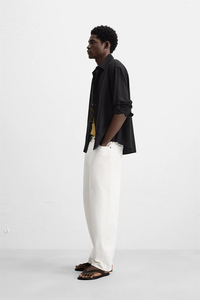 TEXTURED JACQUARD SHIRT