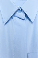 POPLIN POCKET SHIRT