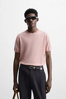 T-SHIRT EN MAILLE