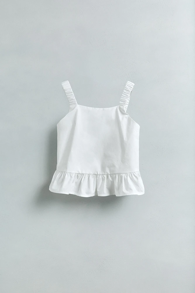 SMALL RUFFLE TOP