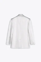BLAZER OVERSIZE SATINÉ