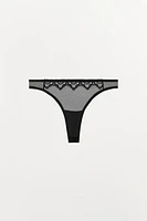 MESH LACE PANTIES
