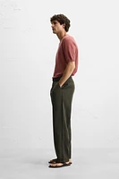 100% LINEN KNIT T-SHIRT
