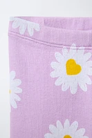 DAISY SWEATSHIRT AND LEGGINGS SET