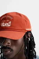 WASHED PRINT CAP