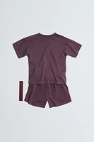 ENSEMBLE DE JOGGING T-SHIRT ET BERMUDA UNI