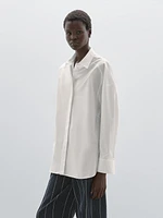 Chemise 100 % coton avec coutures