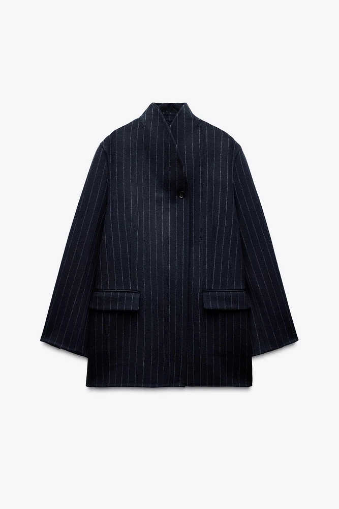 ZW COLLECTION OVERSIZED WOOL BLEND JACKET