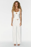 CUT OUT TIE TOP
