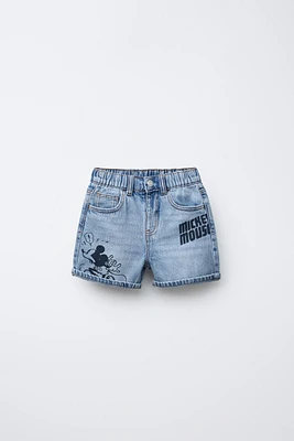 BERMUDA EN DENIM MICKEY MOUSE © DISNEY