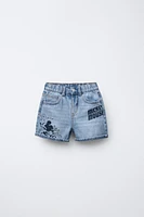 BERMUDA EN DENIM MICKEY MOUSE © DISNEY