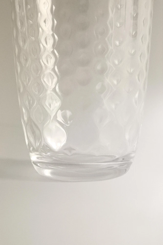 VERRE MOTIF RELIEF