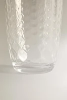 VERRE MOTIF RELIEF