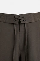 PANTALON FLUIDE À CORDON
