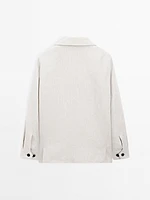 Surchemise délavée 100 % lin - Limited Edition