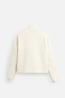 TEXTURED COTTON JACKET