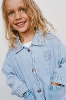 EMBROIDERED DENIM JACKET