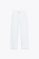 JEAN Z1975 DROIT TAILLE HAUTE CROISÉE