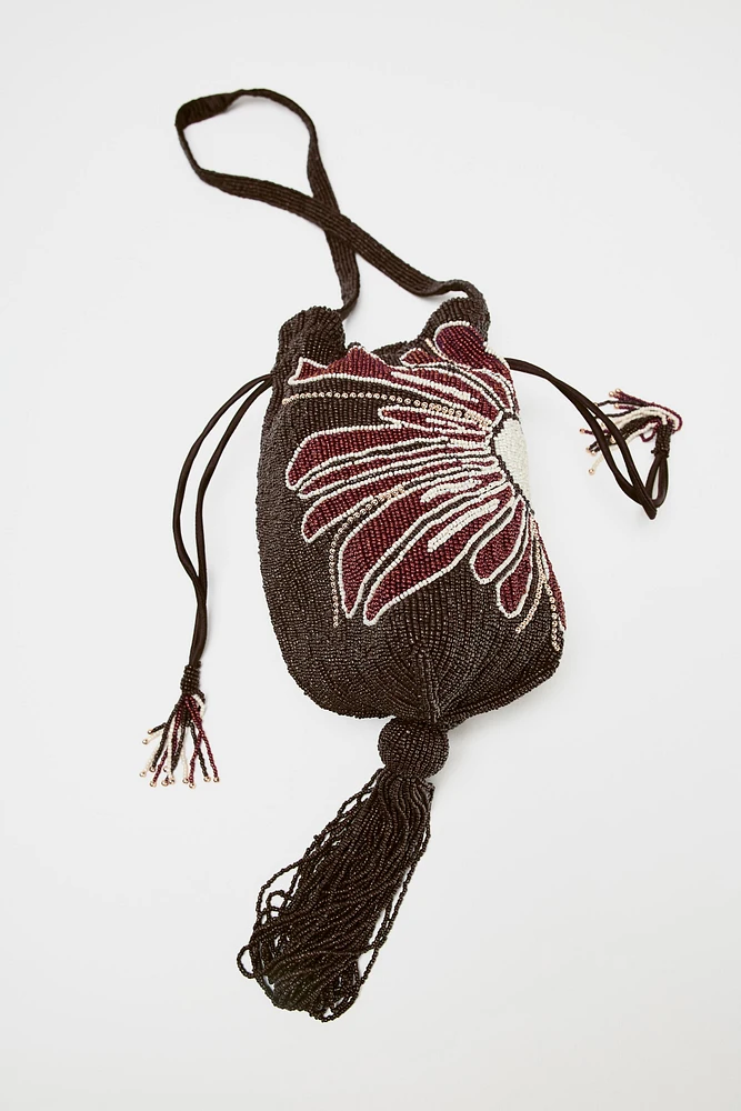 MINI SAC SEAU FLEUR